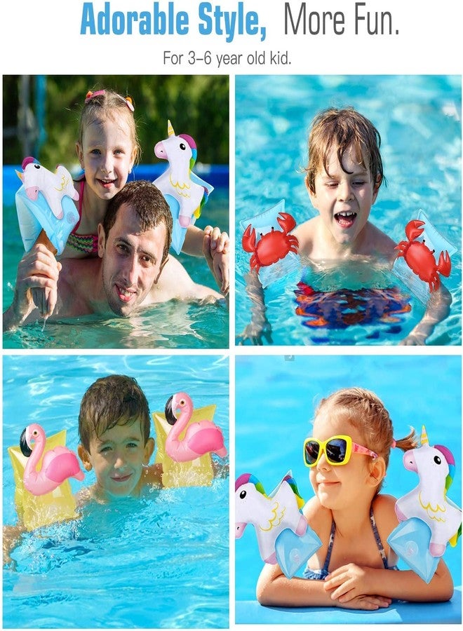 SOLDRIGHT SHOP 2-Piece Swimming Arm Bands for Kids (Ages 2-6) | Lightweight & Durable Floatation Rings for Swim Training | Perfect for Pool & Water Play (1 Pcs.) - Image 3